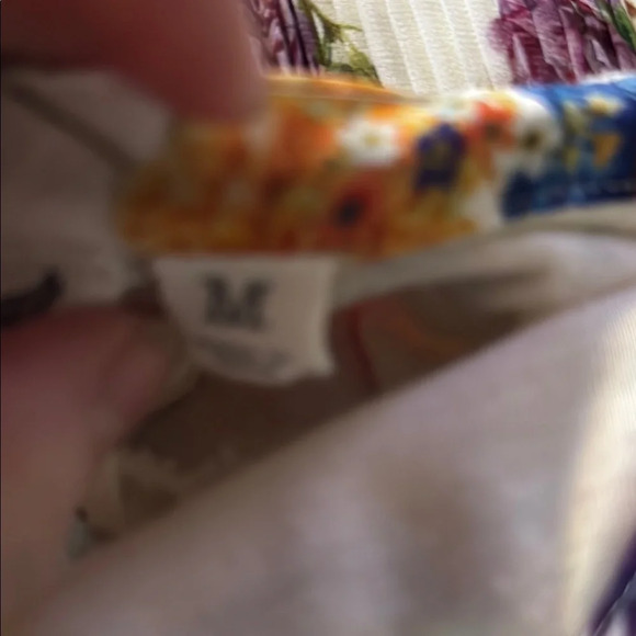 Colorful Floral Halter Dress - Picture 4 of 6